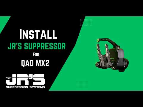 Jr's Lock-Down Suppression Sytem for MX2 Style Arrow Rest