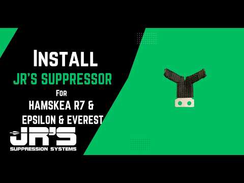 Jr's Lock-down Suppressor for Hamskea R7, Epsilon and Everest Arrow Rest